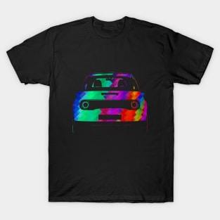 E vehicle e car colourful design T-Shirt